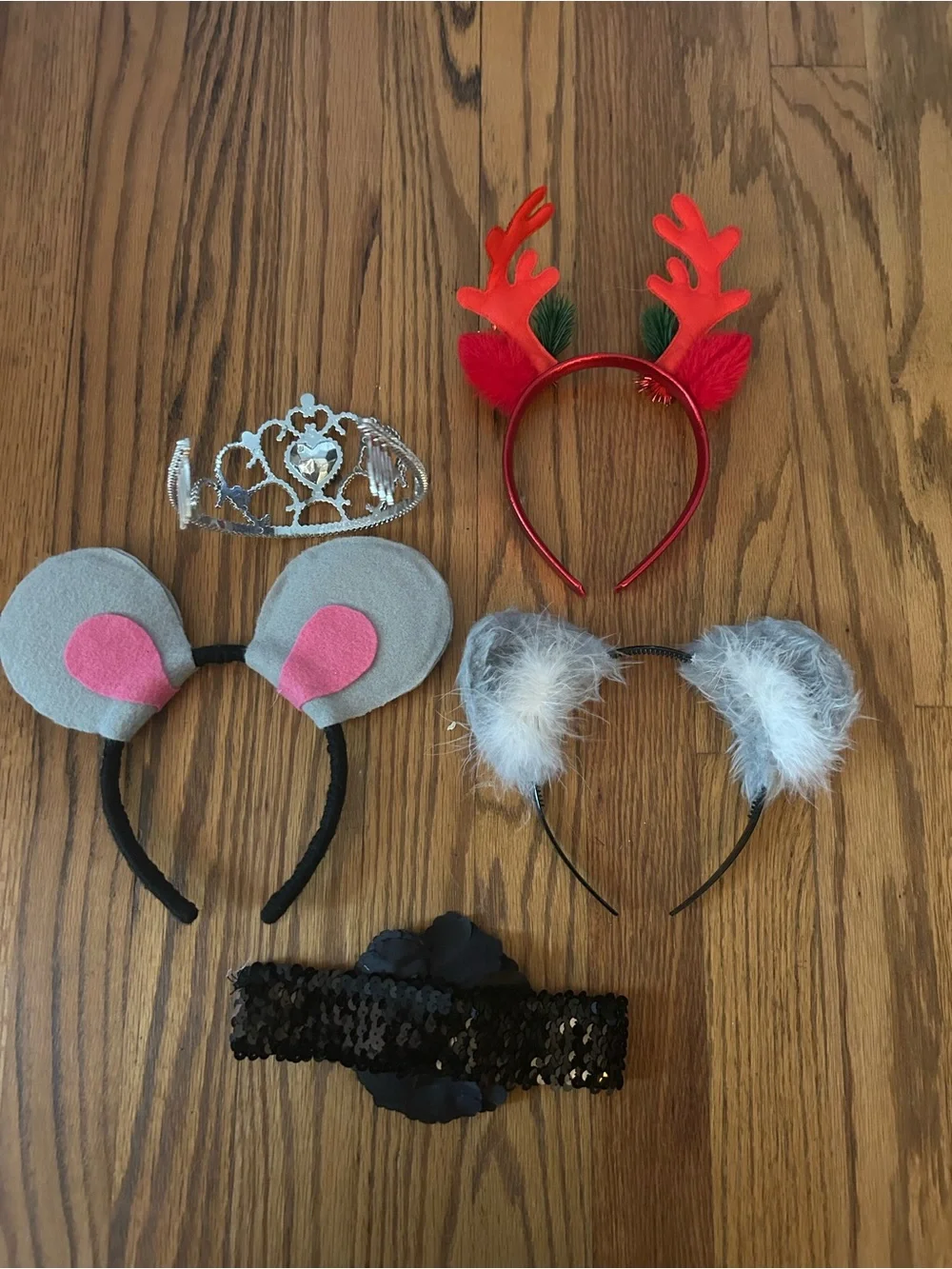 Lot: Costume Headpieces/Headbands - Perfect for Cosplaying Theater Halloween